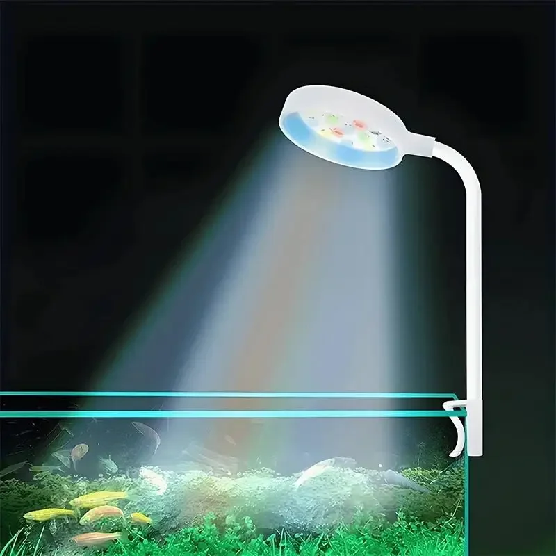 Marine Aquarium Lamp - Luce per acquario con adattatore Clip