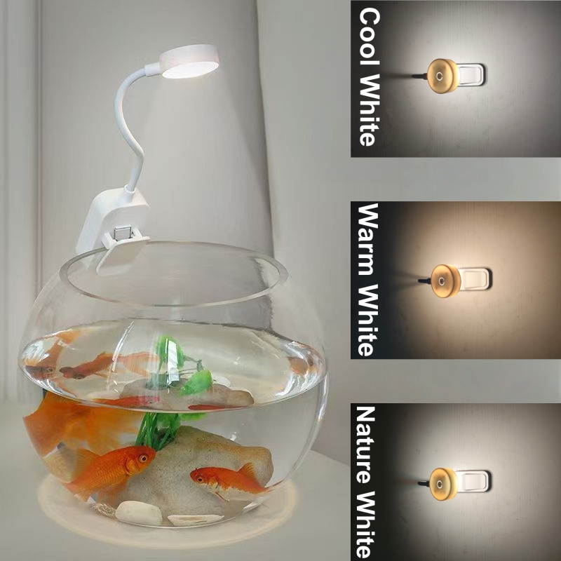 Marine Aquarium Lamp - Luce LED per acquario con clip,