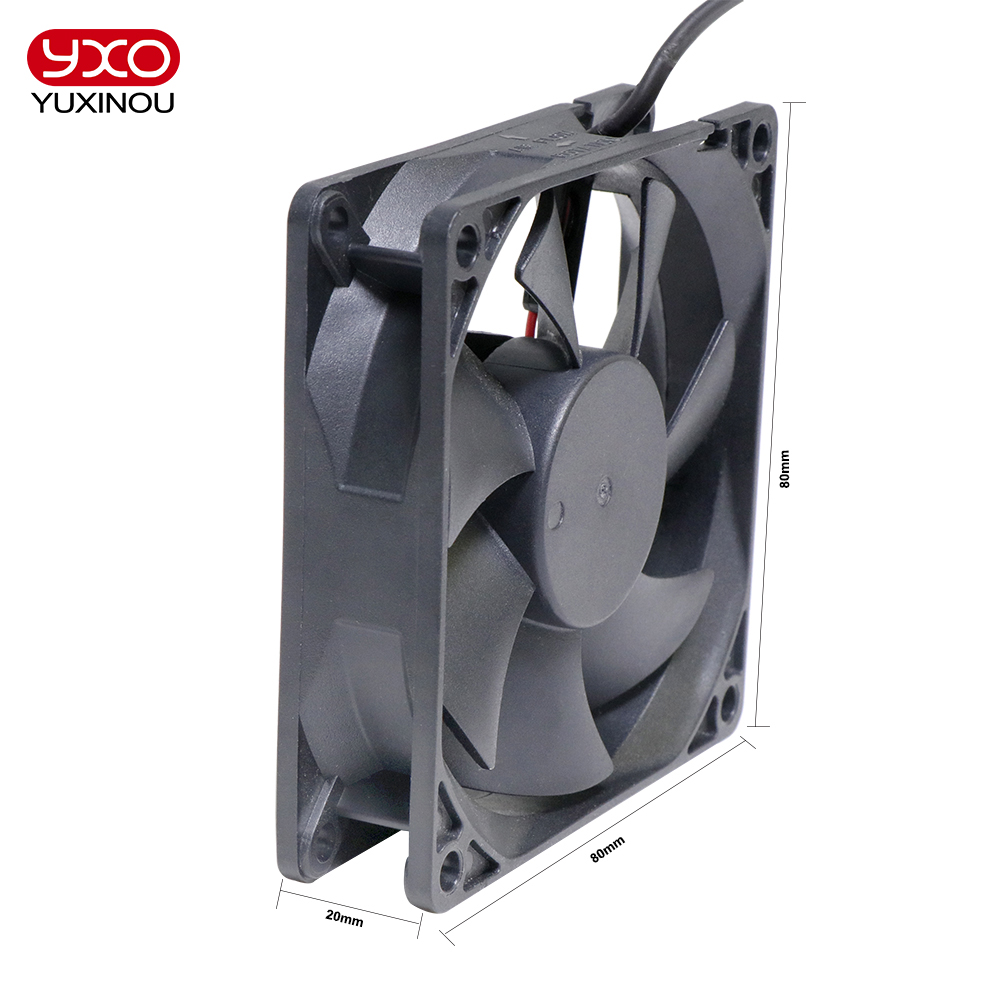 Marine Aquarium Lamp - 1PCS 80x80x20mm LED Ventola del dissipatore