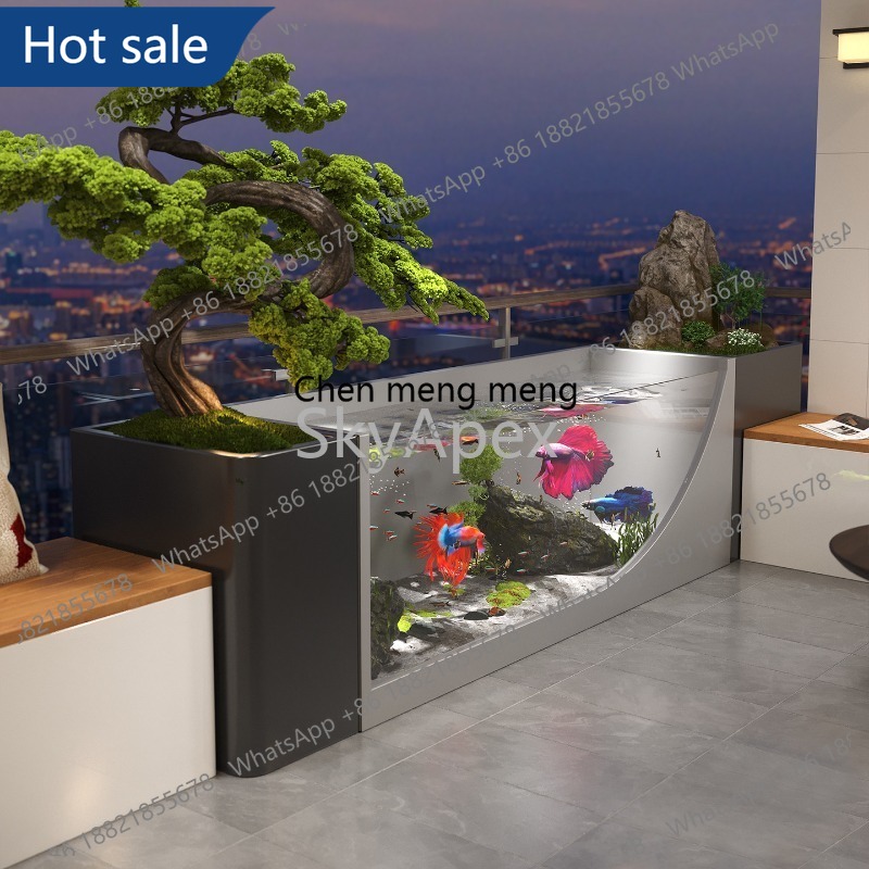 Marine Aquarium With Sump - M02 Laghetto per Pesci da Balcone