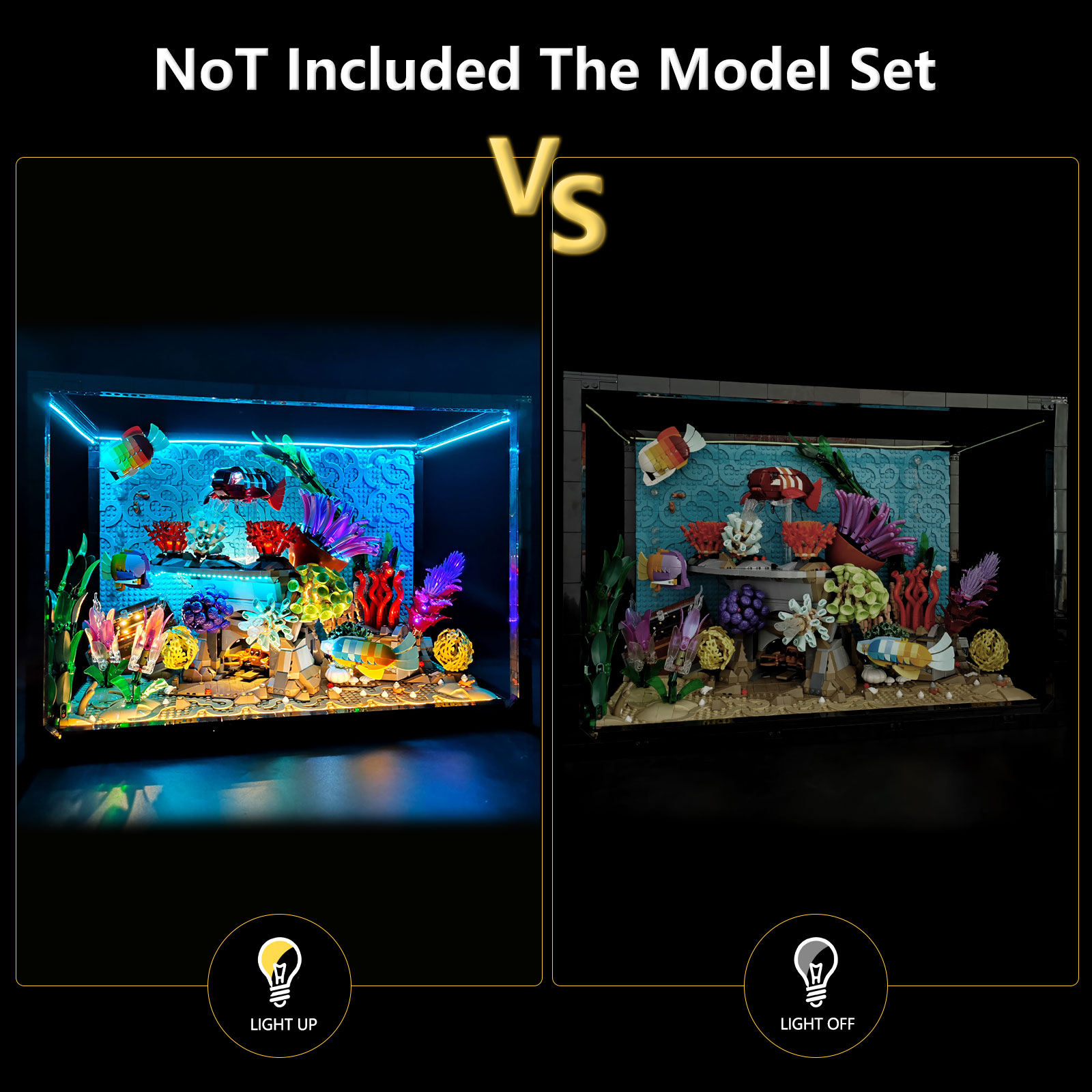 LYBMTWF Kit di illuminazione a - Marine Aquarium Lamp recensione e prezzo