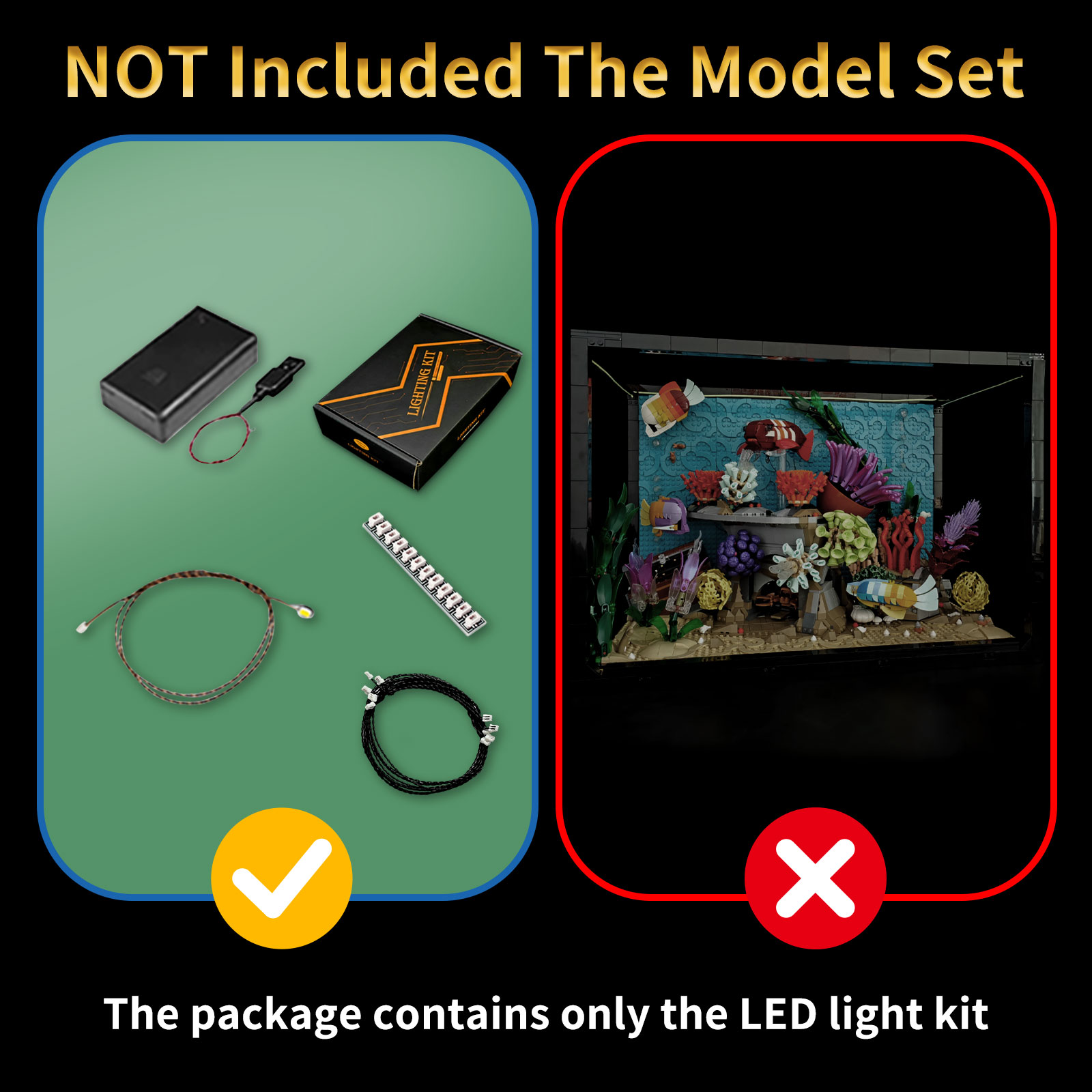 LYBMTWF Kit di illuminazione a - Marine Aquarium Lamp recensione e prezzo