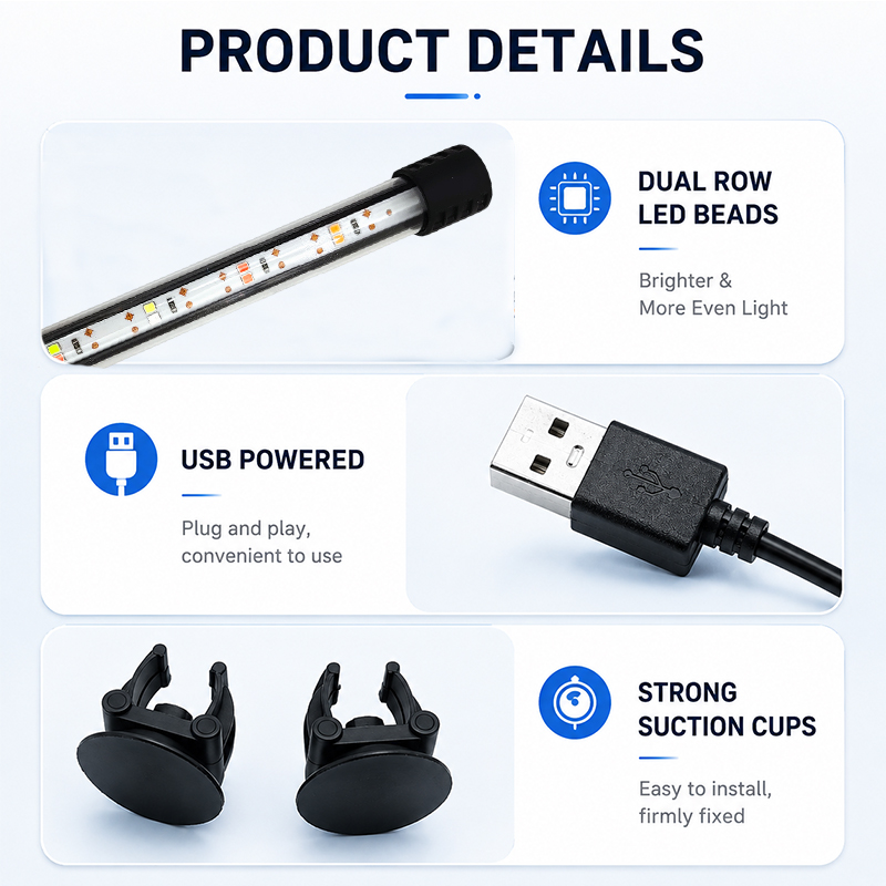 Striscia LED per acquario a sp - Marine Aquarium Lamp recensione e prezzo