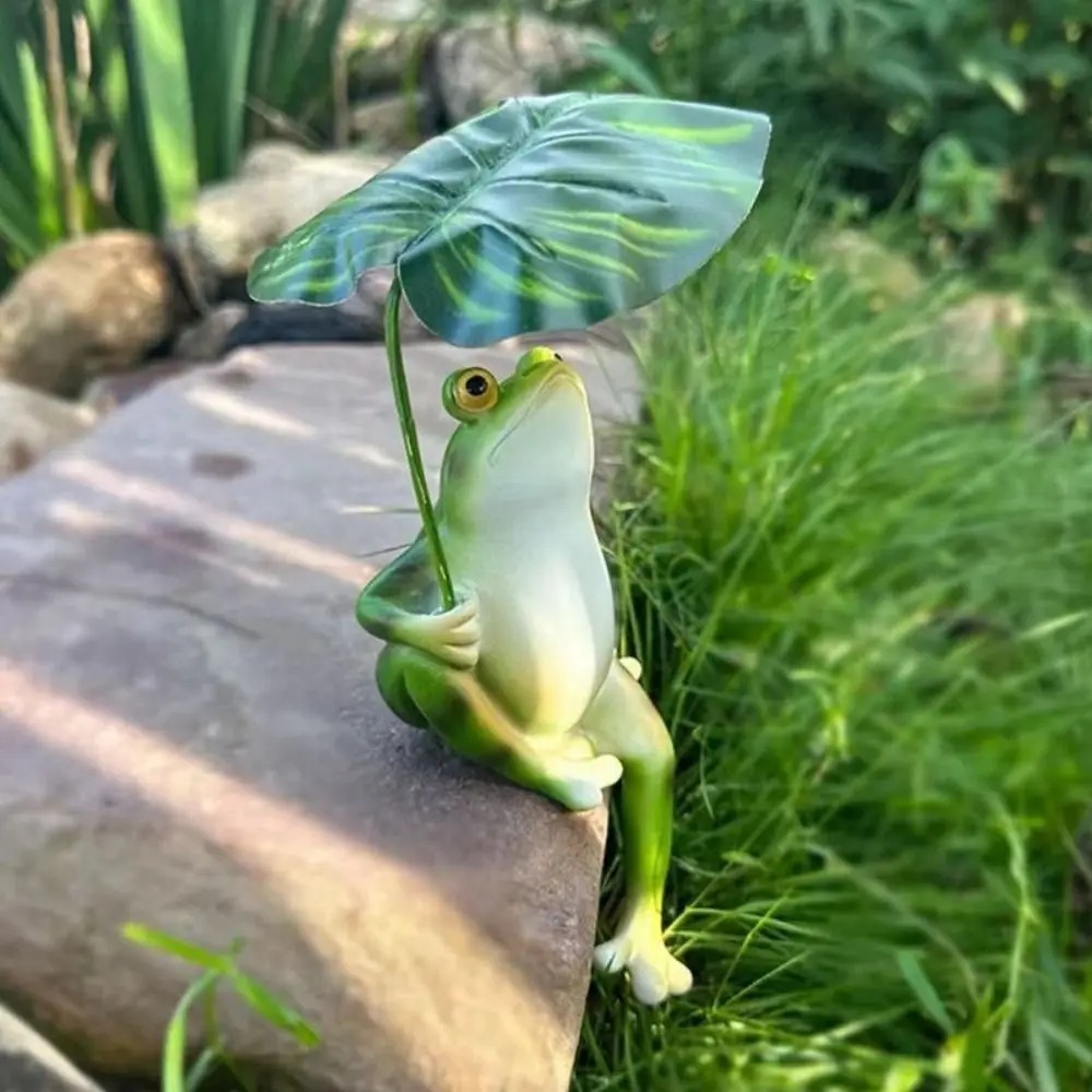 Statuetta di Rana in Resina St - Marine Aquarium Tanks recensione e prezzo